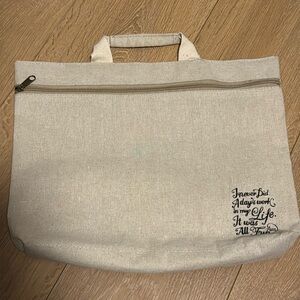 Lightweight Proverb Canvas Briefcase Shaped - Proverb #1